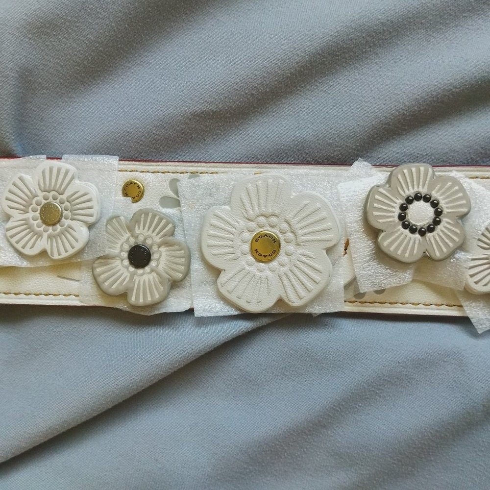 Coach Tea Rose Bag Strap